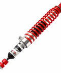 Reflex Steering Stabilizer For Vans And Class C Motorhomes Keeps Your Ride Smooth And Confident Tames Road Wander Improves Steering Control Adds Front Tire Blowout Protection RBK Mounting Kit Required Built Tough For Long Trips red coil spring and shock absorber
