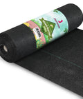 Roll of Heavy Duty 5oz Weed Barrier Landscape Fabric Pro Grade Dual Layer Ground Cover For Garden Lawn Outdoor Weed Control Mat