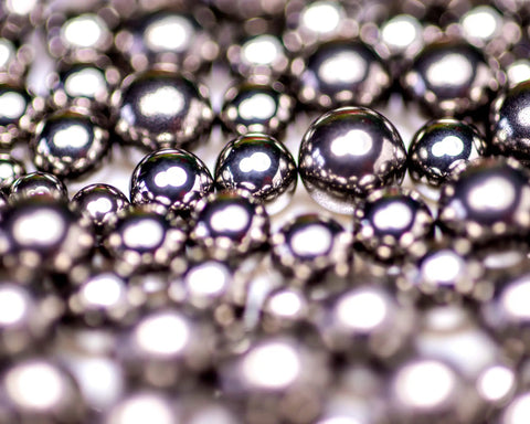 Get Top Shelf Performance With These Bad Ass High Precision G Twenty Five Grade Chrome Steel Ball Bearings Measuring One Point Five Inch In Diameter Hot Forged For Ultimate Durability And Reliability Perfect For Heavy Duty Applications.