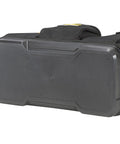 16 Inch Molded Base BigMouth Tote Tool Bag with molded base for stability and water resistance, shown from bottom view