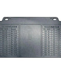 Surface Roughness Comparison Block Pro Grade VDI 12 To 45 Spark Erosion Texture Plate For EDM Mold Grain Finish Gauge 160x100mm Gray, front view
