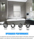 Upgraded Bathroom Fan Motor And Blower Assembly For Broan Nutone Ceiling Heaters for optimal ventilation in a modern bathroom.