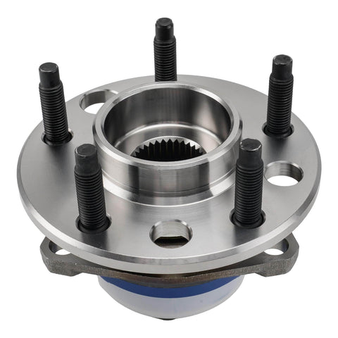 Front Wheel Hub Assembly Single Unit Compatible with Buick LeSabre 1991-1999, Cadillac DeVille 1992-1996, Oldsmobile 88/98 1992-1999; 5-Lug ABS Sealed Ball Bearing Replacement 513087