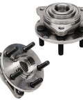 Front Wheel Bearing Hub Assembly Pair Fits 1995 Through 2006 Dodge Stratus Chrysler Sebring Cirrus Plymouth Breeze showing 5-bolt design.