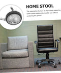 Heavy Duty Swivel Casters For Office And Barber Chairs Smooth As Silk Carpet Wheel Replacement Silent Glide on home stool and chair.