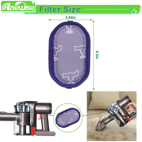 Replacement Filter Kit For Dyson Vacuum Cleaners DC30 DC31 DC34 DC35 DC44 DC45 DC56 Multi Floor And Digital Slim Models image