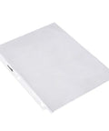 Pro Grade Sheet Protectors For 3 Ring Binder Featuring Slick Top Load Design Acid Free Clear Plastic Covers Letter Size 8 By 11 Inches side view.