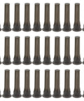 30 Pack Spray Sprinkler Nozzle Filters With Variable Arc, Easy Replacement For Pop Up Heads, DIY Friendly Generic Irrigation Filter Compatible With Hunter And Rain Bird Sprinklers, Durable ABS Brown image showing all filters aligned