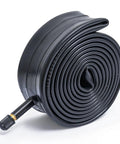 26x1.50 To 1.75 Bike Inner Tube With Schrader Valve For 26 Inch Road Mountain City And Cruiser Bikes Your Go To Replacement Durable Tube Easy Inflation Fits Most 26 Inch Bikes, coiled black inner tube with Schrader valve