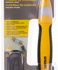 Sperry Instruments CT6101 Heavy Duty Continuity Tester with yellow body, 36 inch lead, and molded grips in retail packaging.