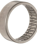 Heavy Duty Needle Roller Bearing With Drawn Steel Cup Designed To Eat Massive Loads And Run Slick In Tight Mechanical Spaces 60mm ID 68mm OD Metric close-up view.