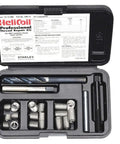 M6x1 Thread Repair Kit For Metal In 304 Stainless Steel Inserts 18 Piece Set With Drill Bit and Tap in open case