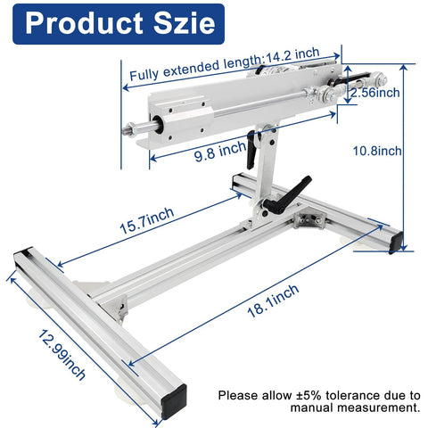 JQDML 24V reciprocating linear actuator on aluminum stand with remote control and speed controller