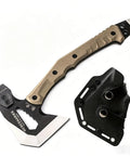 Tactical Engineer Axe Multitool For Survival And Camping With Explosion Proof Blade Fire Rescue Hammer Hiking Gear