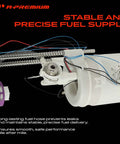 Electric Fuel Pump Module Assembly Compatible With Infiniti QX56 QX80 5.6L V8 upgrade with fuel hose and connector details.