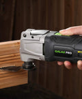 Powerful 2.4 Amp Oscillating Multi Tool Kit With Six Variable Speeds And Quick Lock Accessory Change cutting wood