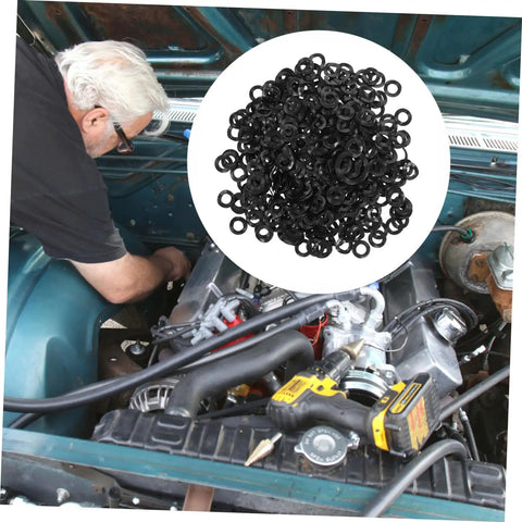 500 Pieces Wave Spring Washers Kit For Machine Repair And Maintenance Space Saving Elastic Steel Washers That Boost Axial And Vibration Resistance Prevent Looseness Smooth Surface Durable Assortment For Quick Fixes in car engine repair