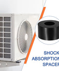 Hardcore Neoprene Rubber Spacers Anti Vibration Isolation Pads Bushing Washers For HVAC And Street Cars 15Mm Inner Diameter 35Mm Outer Diameter 20Mm Thick Zero Hassle Workshop Winners Pack Of 4 on HVAC unit.