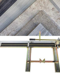 Pro Grade 1200mm Manual Tile Cutter With Infrared Laser Precision Cut For Floor Tiles Ceramic Porcelain Stone in use