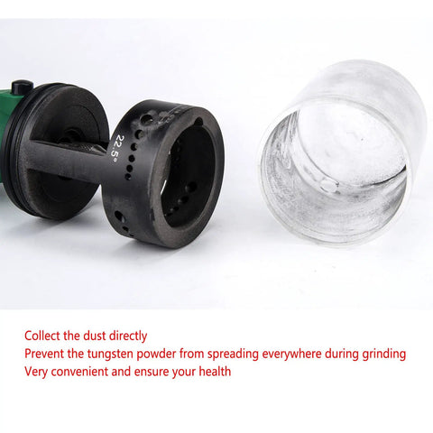 Beast Mode Tungsten Electrode Sharpener Grinder Head For TIG Welding Aluminum Body Rotary Tool Kit Dust Housing