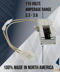 Range Igniter Replacement For Electric Range Stoves Direct Fit Easy Install Replaces ERWB13K21 WB13K21 WB13T10045 WB13K14 WB13K13 WB13K12 And Other Common WB13K Series Part Numbers Durable Spark Module