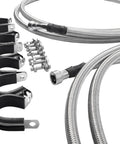 Top Shelf Fuel Line Quick Fix Kit for Chevy Silverado 1500 and GMC Sierra 1500 Trucks Built for 4.8 5.3 6.0L V8 Engines with flexible hoses and clamps.