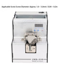 Heavy Duty Automatic Screw Feeder Machine with digital display, suitable for screws M1.0 to M5.0, aluminum build for precision.