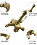 Front Wheel Hub Steering Knuckle Spindle And Brake Disc Rotor For ATV Quad Go Kart No Caliper Heavy Duty Front Rotor Assembly