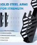 Off Floor Jack Stands Wall Mount Organizer Brackets Fits 2 And 3 Ton Heavy Duty Holder Hook Storage Rack Wall Mount Two Pack