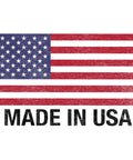American flag with 'Made in USA' text below.