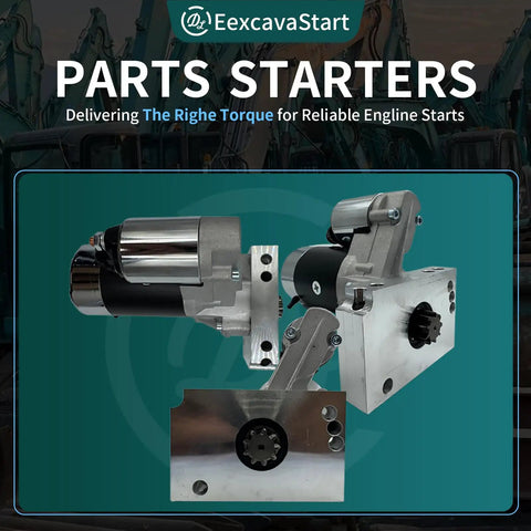 High Torque Starter For Chevy Small Block 350 Engine 12V 2.2Kw Beefy Mini Motor with shiny metal finish and gear design.