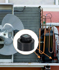 Tough As Nails 1.6X1.2 Inch Rubber Mounting Feet And Anti Vibration Pads on refrigeration compressor with cooling fan.