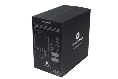 Heavy Duty Spool Case Keep Your 3D Filament Squeaky Dry By Blocking Humidity To Dodge Stringing And Keep Prints Flawless Across Every Project Made Tough For Everyday One And Three Kilogram Reels packaging showing design and features.