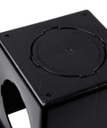Square Catch Basin Drain Kit With Two Opening Basin Black Plastic Grate Two Outlet Adapters And One Outlet Plug 12 Inch