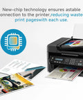 62XL Ink Cartridge Replacement For HP Envy Series Printers Black And Color Combo Pack High Yield Ink for printing brochures