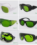 Tough As Nails Laser Safety Goggles With Od5 Protection For Laser Cleaning And Welding Work Cover 190 To 470Nm And 800 To 1700Nm Wavelengths in various styles.