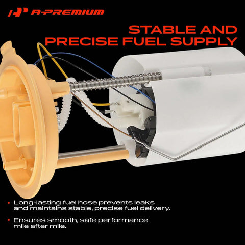 Electric Fuel Pump Module Assembly For Audi A3 Jetta Beetle Golf interior view showing components and design for direct fit installation.