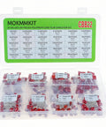 Makers Market Essentials Delivering Three Hundred Drop Dead Reliable Cbb22 Capacitor Build Packs in organized case.