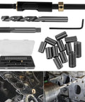 M11 X 1.5 Metric Head Bolt Thread Repair Kit For Stripped Cylinder Head Threads, tools for engine repair, includes drill, tap, and inserts.