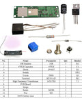 Components from Starter Friendly Soldering Practice Kit With Electronic Lighter DIY Project Gear For Makers Arc Lighter Tech