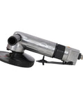 5 Inch Pneumatic Angle Grinder Built Different With Quick Air Hookup And 11000 RPM Power, showcasing its compact design and durable build.