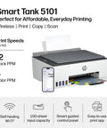 Refillable All In One Wireless Printer For Home Office With Scanner And Copier EcoTank Alternative Cartridge Free Printing With Two Years Of Ink Included No Fuss Setup And Reliable Ink Savings