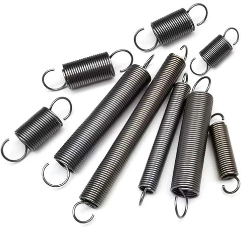 Rock Solid Dual Hook Extension Springs For Heavy Duty Tension And Fast Rig Up Jobs, quality heat tempered steel, various sizes