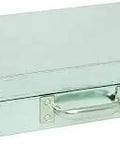 Beefy Galvanized Steel Clipper Box With Dividers And Thick Foam Padding, Lockup Ready With Heavy Duty Latches