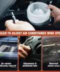 Badass AC Heater Blower Motor With Fan Replacement Fits Jeep Wrangler JK 2014-2018 Plus Ram 1500 Classic 2019-2022 quick install issue with noise