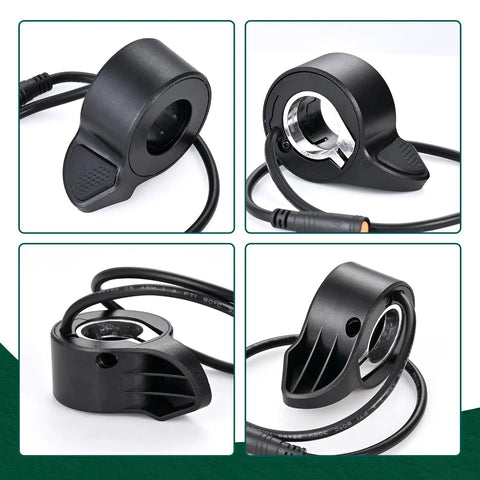 Thumb Throttle Replacement Part Compatible With Super73 S2 ZX RX Ebike Electric Scooters, Crisp Ergonomic Accelerator shown