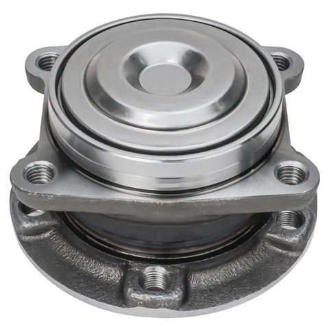 Rear Wheel Bearing Hub Pair For Chrysler 200 Jeep Cherokee Fwd 5 Lug Abs Encoder 4 Bolt Square Flange showing detailed top view.