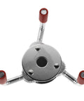 Premium Stainless Steel Smoke Transducer Remover Tool For No Sweat Sensor Replacement And Quick Disassembly On Commercial Or Residential Fire Safety Equipment With Heavy Duty Grip, top view.