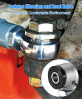 Heavy Duty 3/4 Inch.750 Heim Joint Rod End Kit with flare sleeve bearing for engine mounts in close-up view.