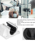 Rock Solid 30Mm Open Linear Ball Bearings Crafted From Premium Aluminum Slide Bushings for CNC routing and automation.